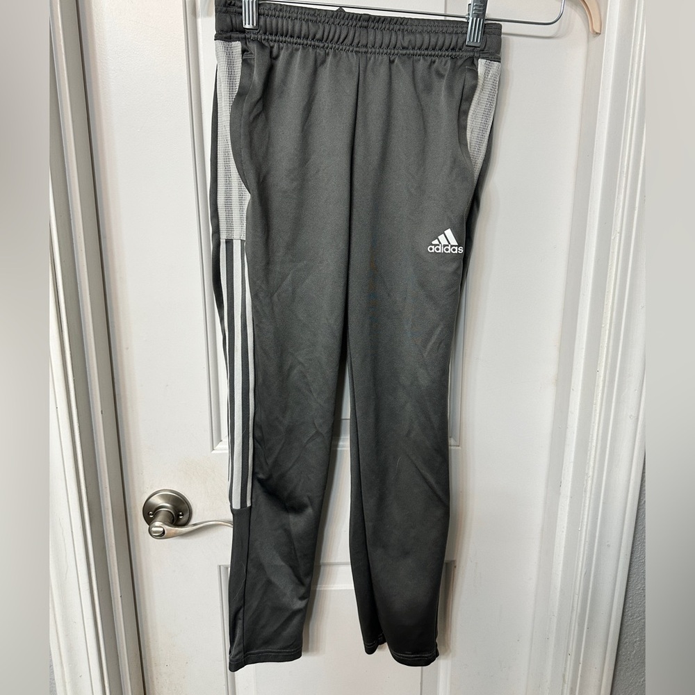 Adidas Kids Charcoal Joggers